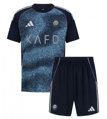 Al-Nassr Cristiano Ronaldo #7 Udebanetrøje Børn 2025-26 Kortærmet (+ Korte bukser)